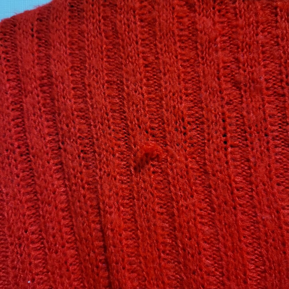 Divided H&M Red Pullover Sweater - Picture 6 of 6